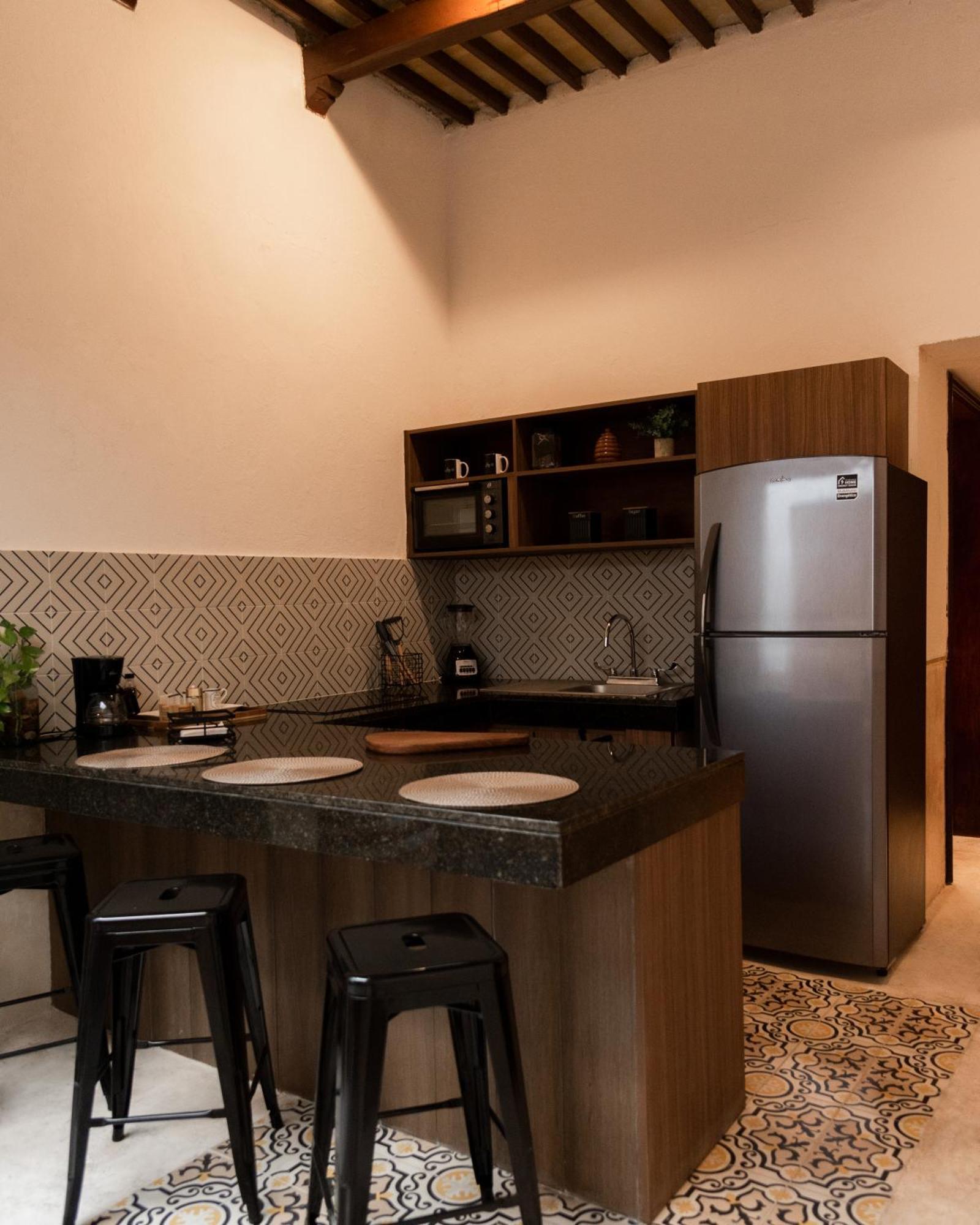 Casa Lilia, Ubicada En El Centro Historico Villa Campeche Kültér fotó